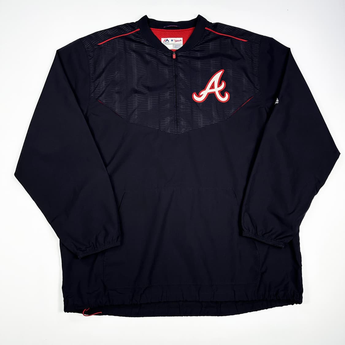 마제스틱 MLB 애틀란타 우븐 웜업 블랙 실측2XL 상품이미지1