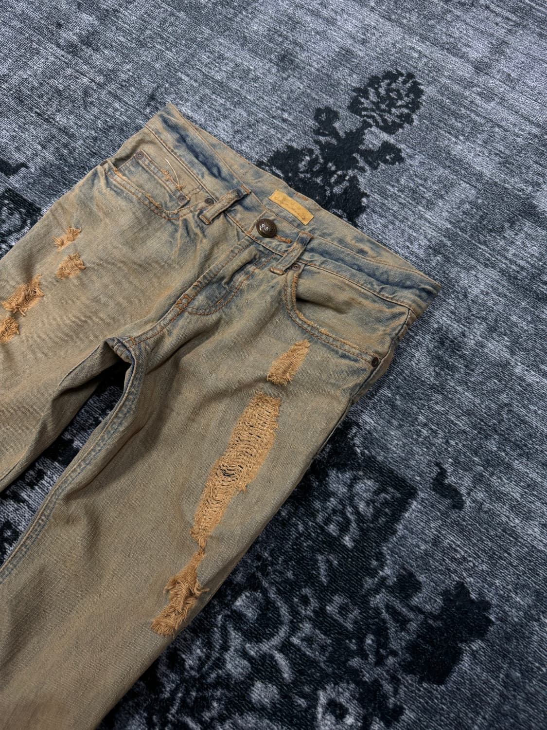 Goa 00s archive distressed mud washing b 상품이미지4
