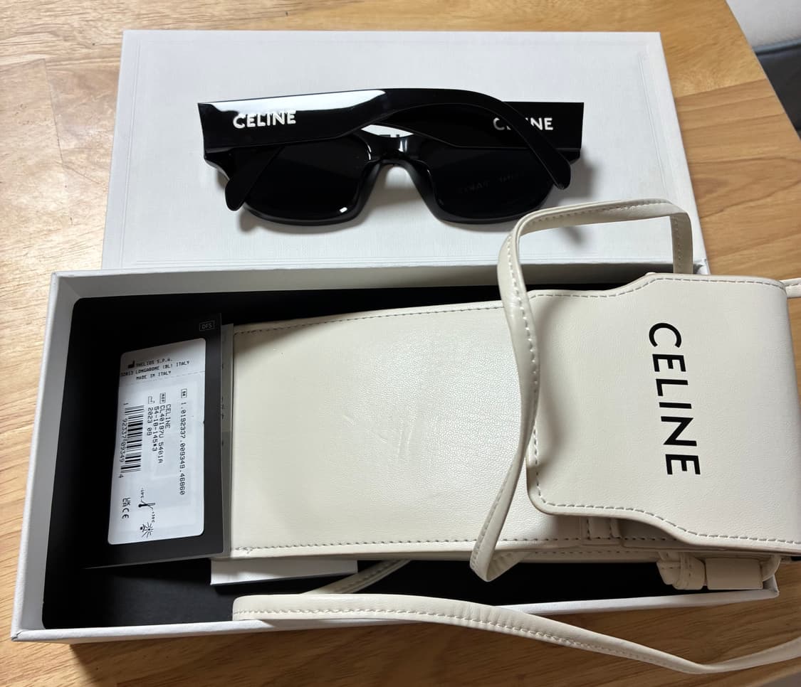셀린느 선글라스 풀패키지+전용 백 상품이미지3