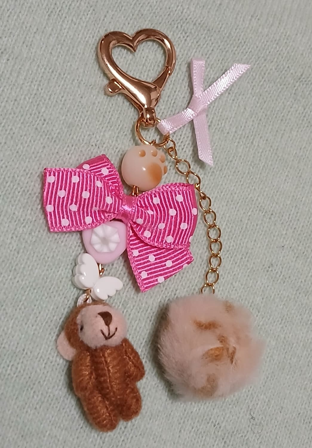 수제 갸루깔 키링 판매합니다! 상품이미지1