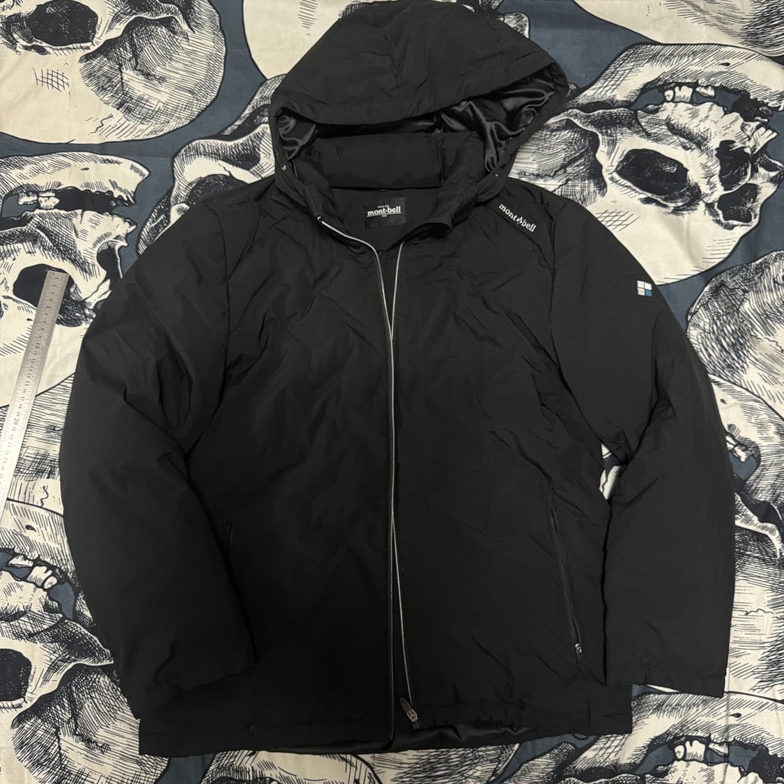  몽벨 오리털 경량 패딩 110사이즈  상품이미지3