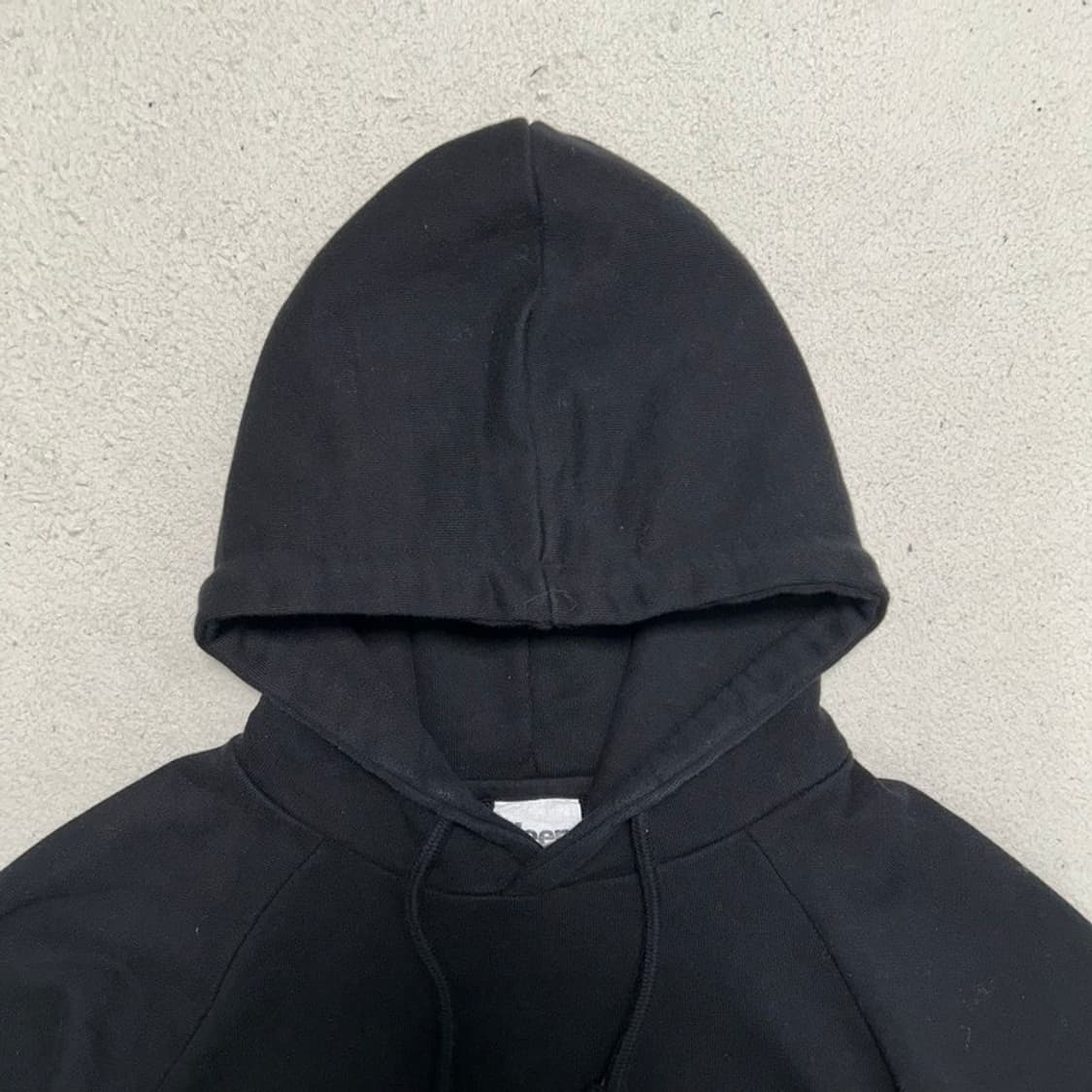 지프 클래식 빅로고 후드티 블랙 M 상품이미지3