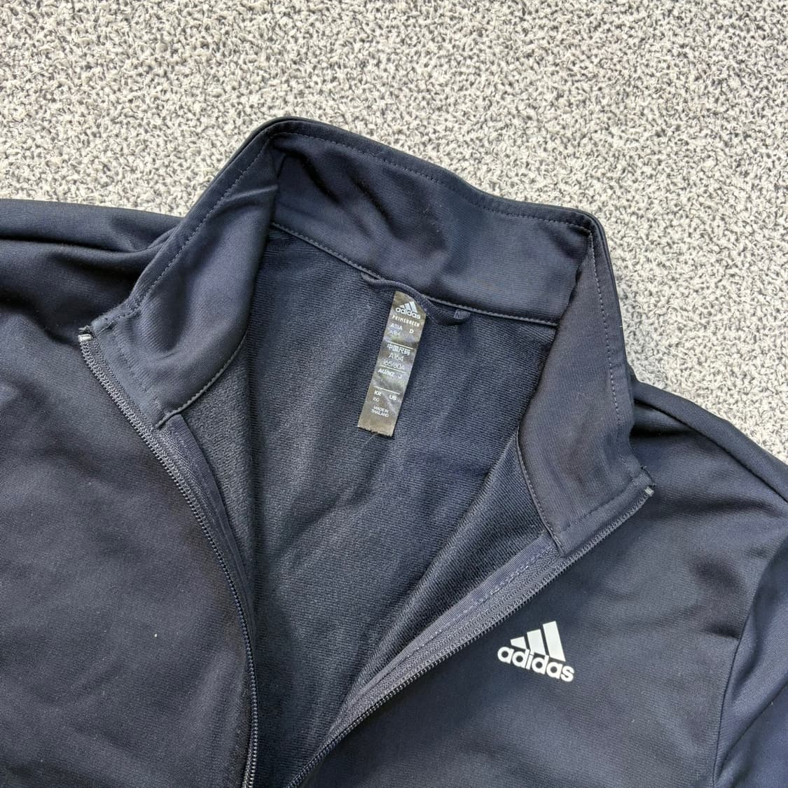 160 아디다스 키즈 집업 져지 자켓 0401J 상품이미지2