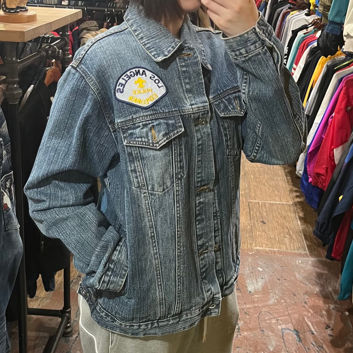 [HI] 빈티지 데님 자켓  상품이미지3