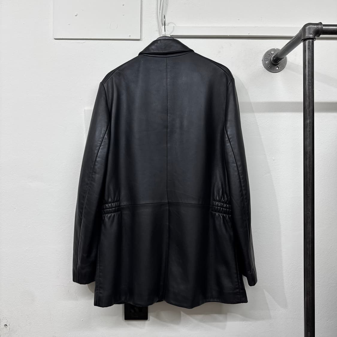 [50] 아르마니 꼴레지오니 레더 카코트 상품이미지10