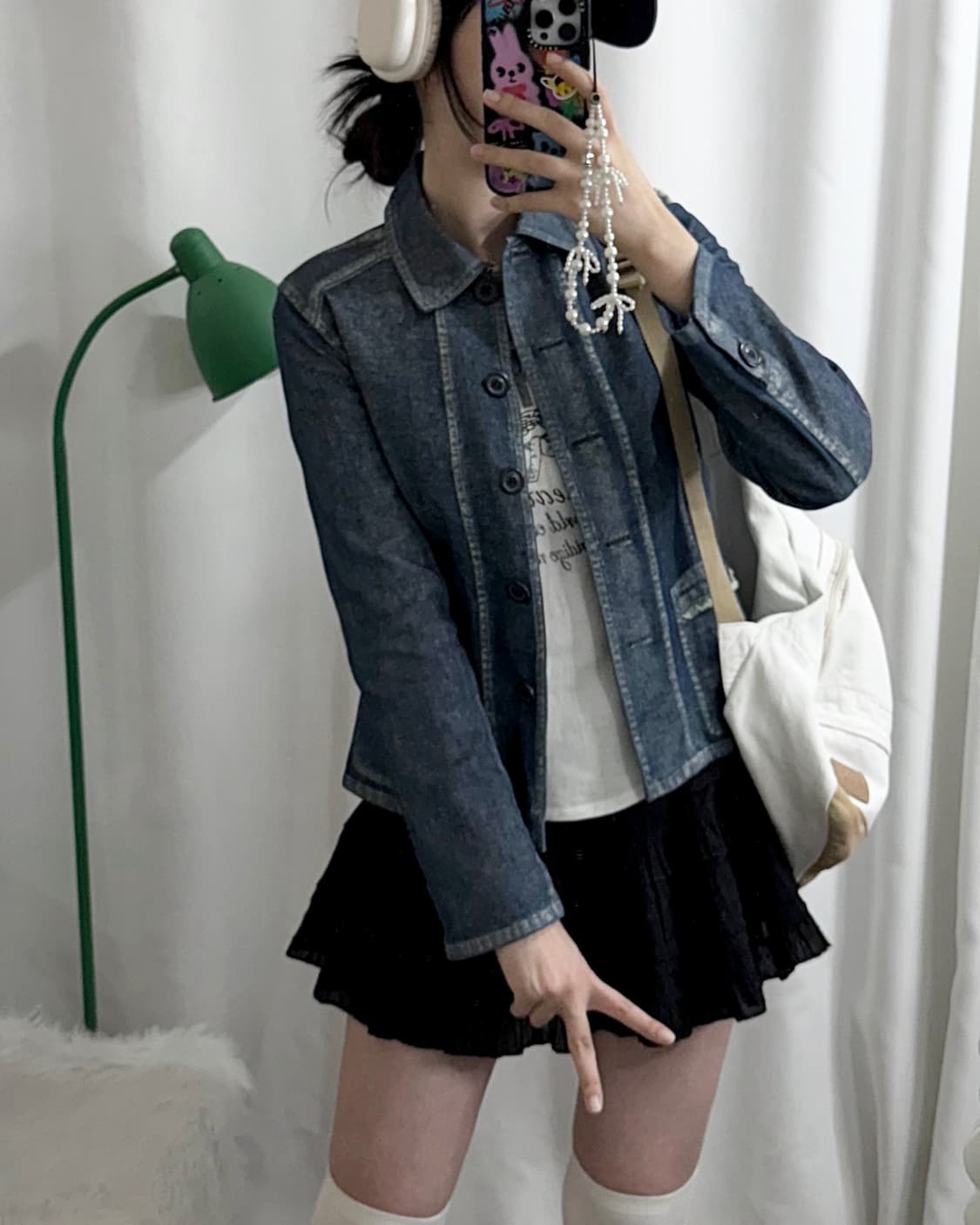 데님 워싱 포인트 자켓  상품이미지2