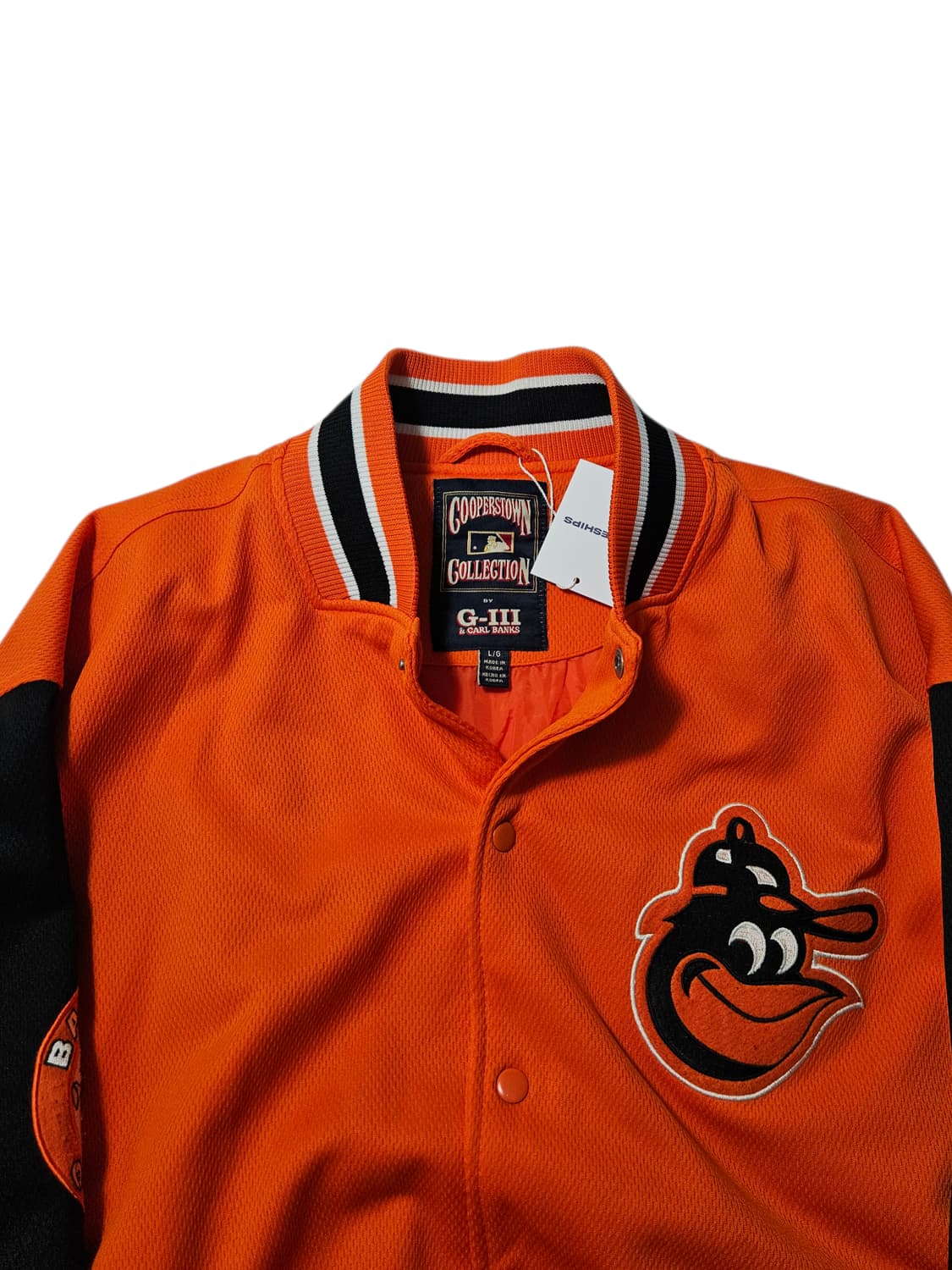 1990's G-III 볼티모어 오리올스 바시티 L 상품이미지5
