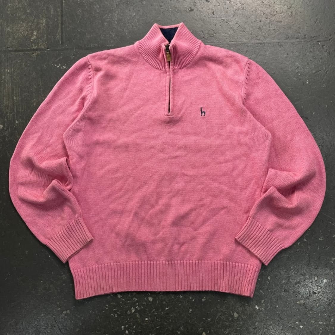 100 헤지스 반집업 니트 상품이미지1