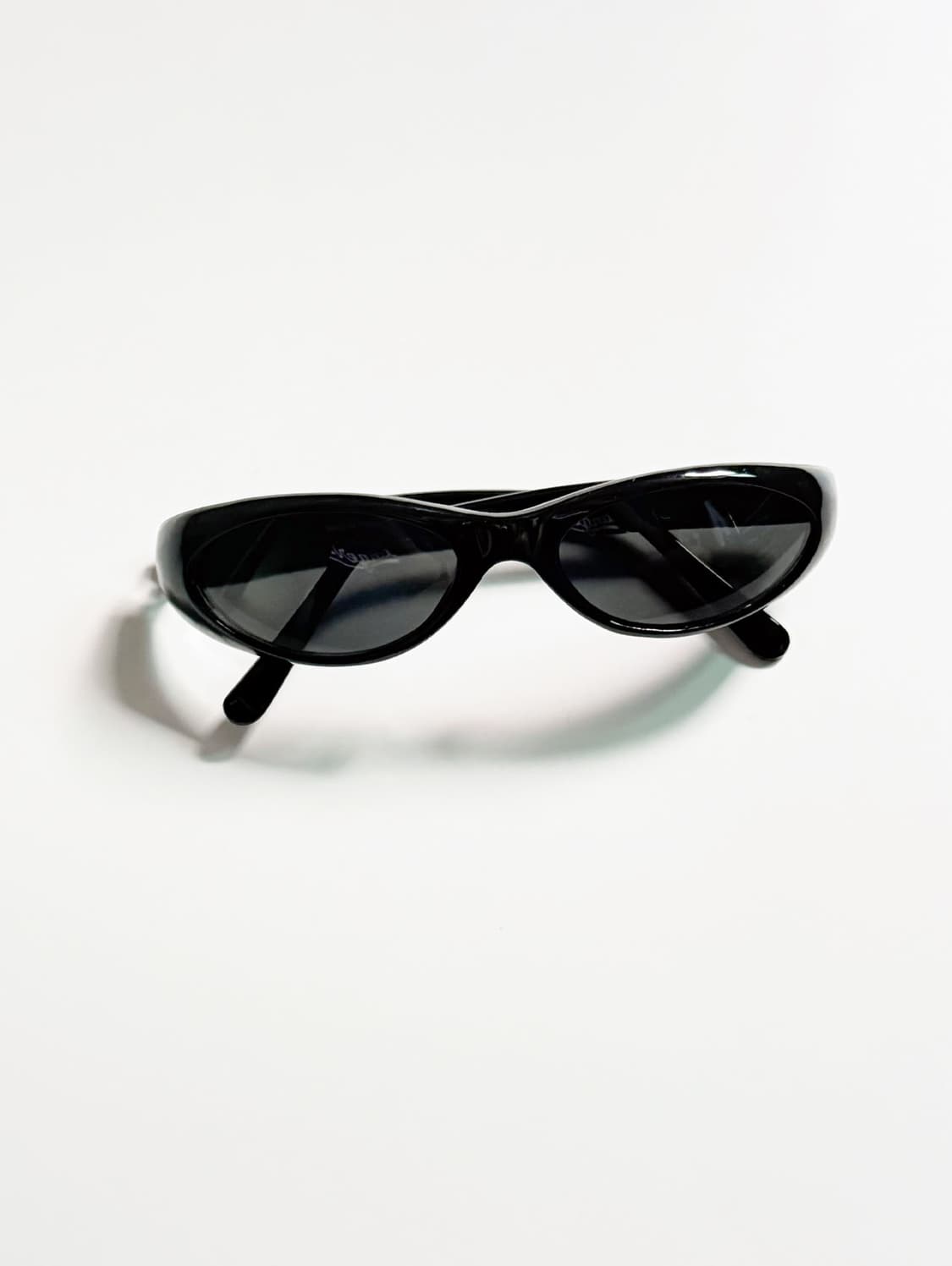 FIRE GAS 블랙 볼드 오벌 프레임 빈티지 선글라스 상품이미지2