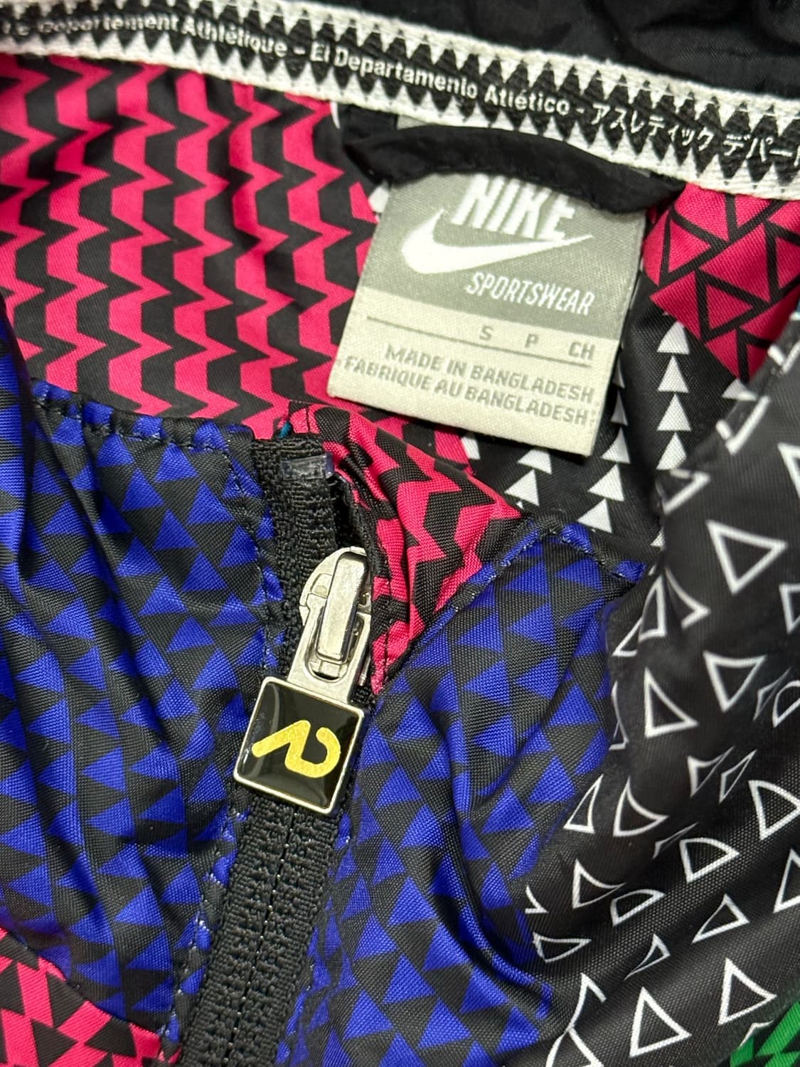 (S) 나이키 지오메트리 패턴 바람막이 상품이미지3