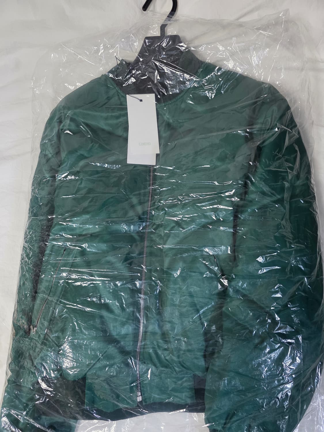 [2] 26ss 아프레쎄 빈티지 실크 투어자켓 그린 상품이미지7