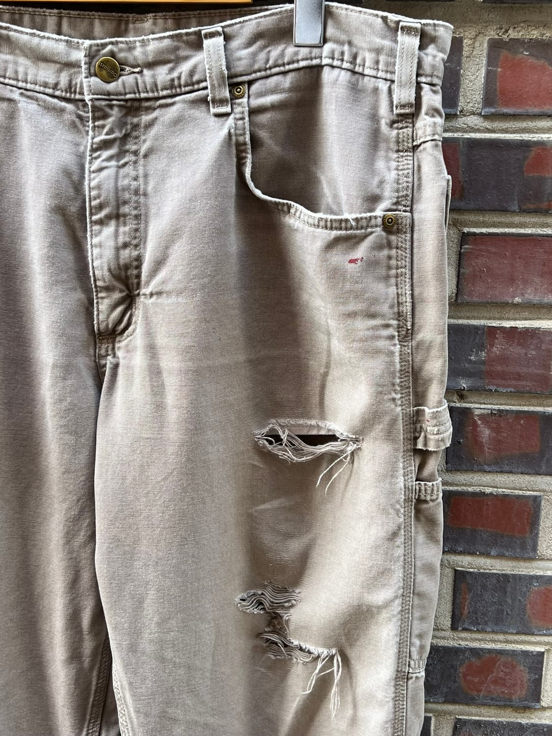 [36] 칼하트 105138 싱글니 카펜터 팬츠 페인트 워크웨어 상품이미지2