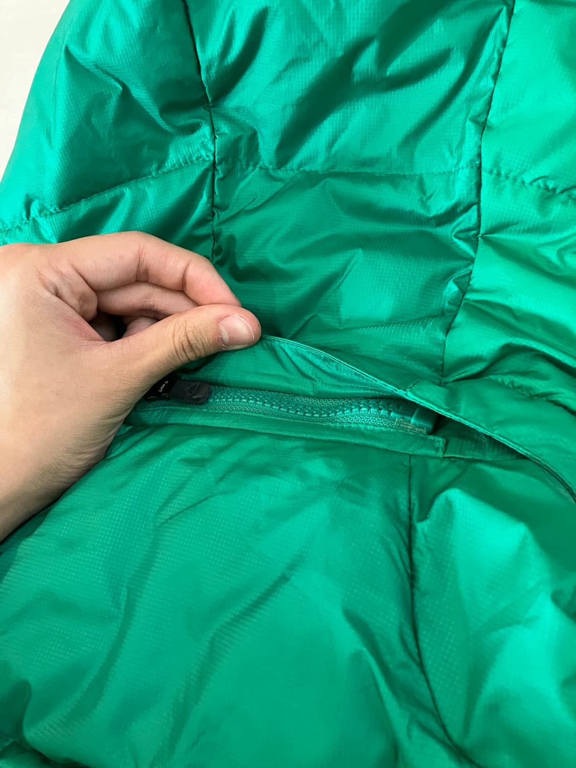 대장급 카파 이탈리아 치프키프 고프코어 패딩 그린 상품이미지4