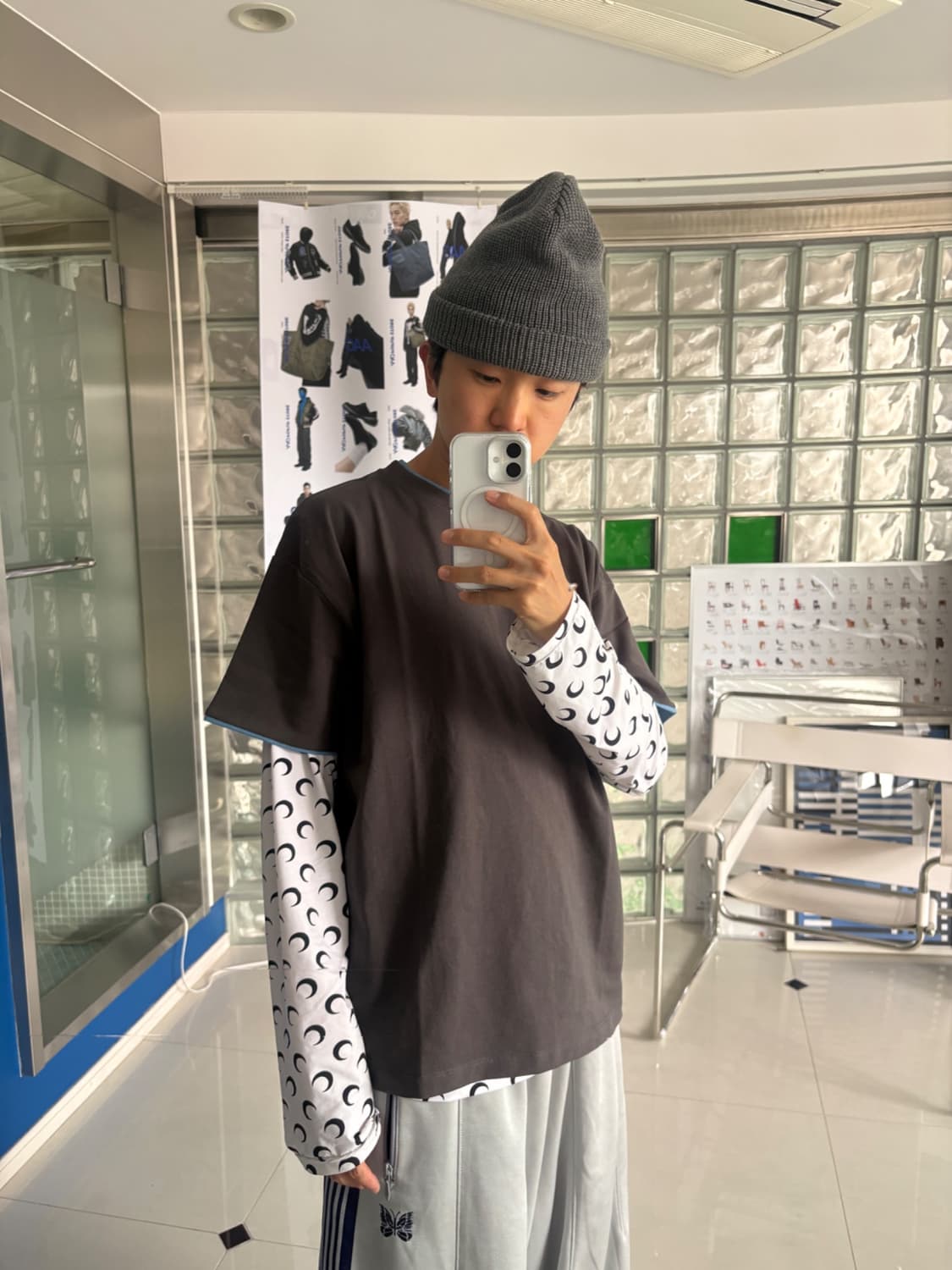 Fake Layered Crewneck 페이크 레이어 크루넥 상품이미지4