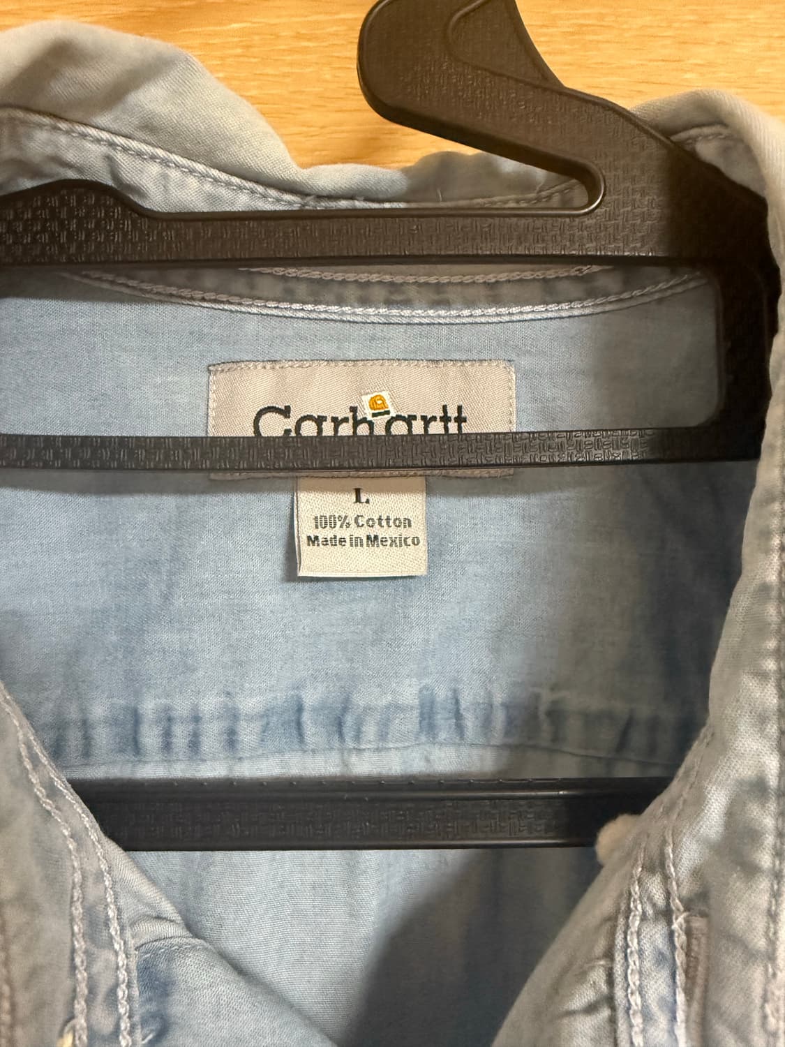 칼하트 데님 셔츠 상품이미지2