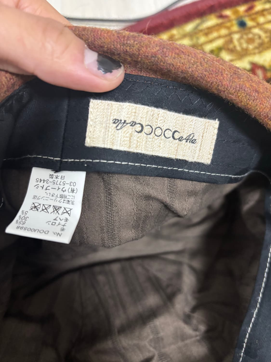 Ca4la drape cap 상품이미지6