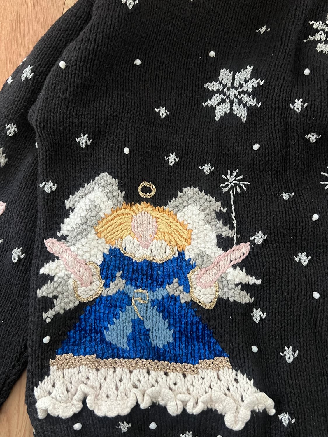 빈티지 자수 가디건 상품이미지5