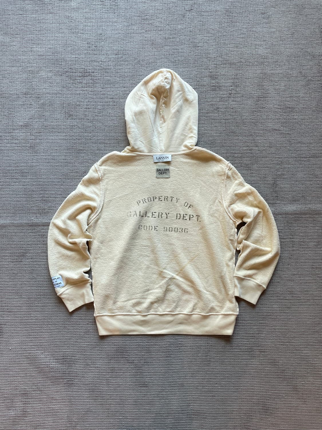 갤러리디파트먼트x랑방 인사이드 아웃 후드티 상품이미지2