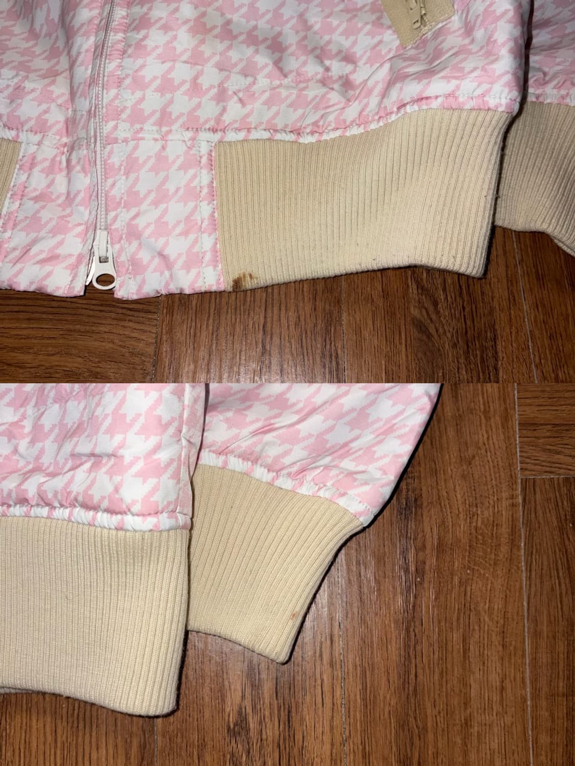 아디다스 타탄체크 투웨이 패딩 상품이미지10