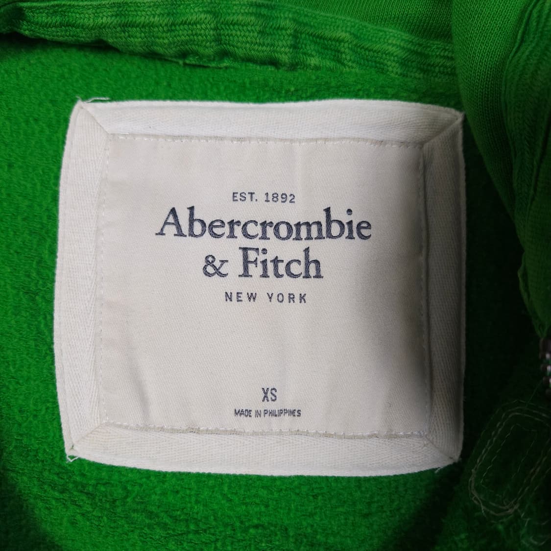 아베크롬비 후드집업 그린 상품이미지4