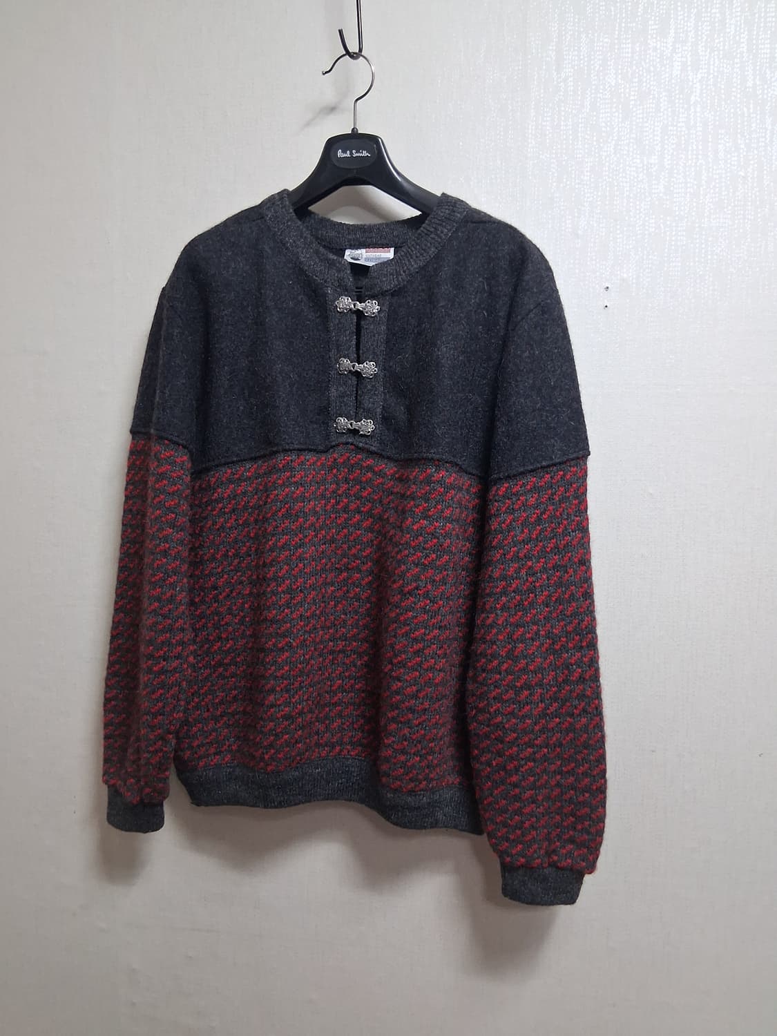 일본빈티지 노르웨이 스칸다나비아 울 스웨트 남성105. 상품이미지1