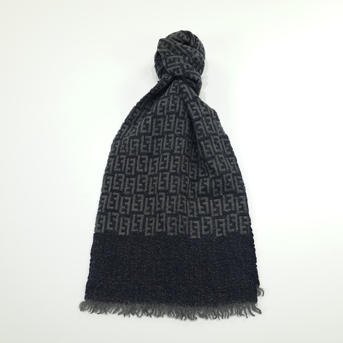 MX279 펜디 클래식 FF 모노그램 울 목도리 머플러 상품이미지1