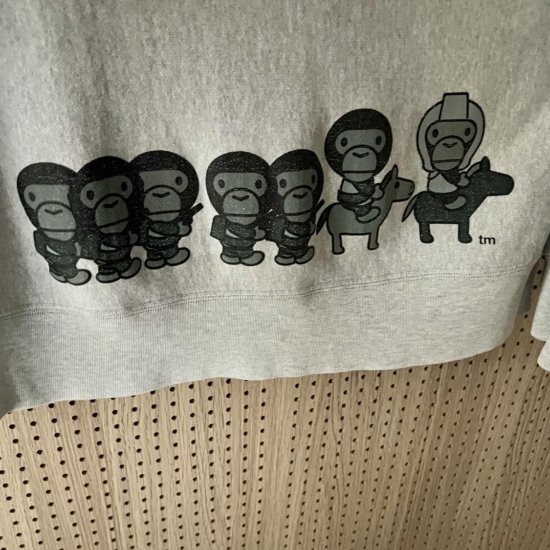 베이프 마일로 혹성탈출 패러디 후디 상품이미지8