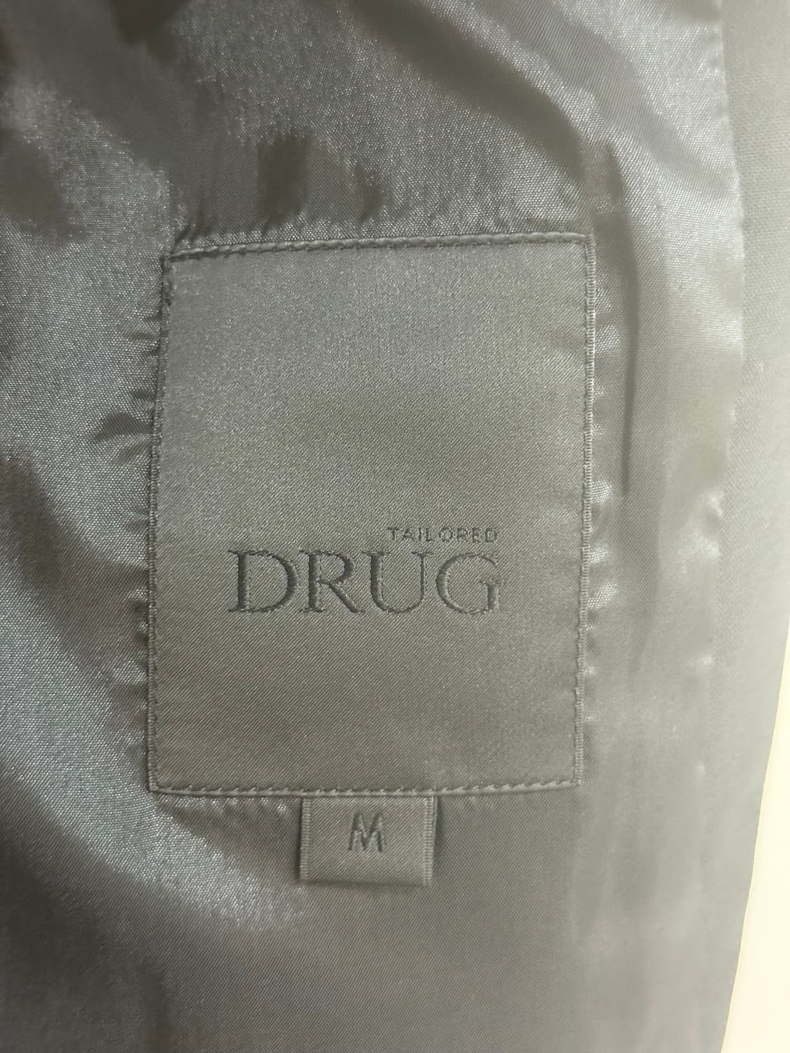 [M] 드러그 옴므 블랙 블레이저 상품이미지5