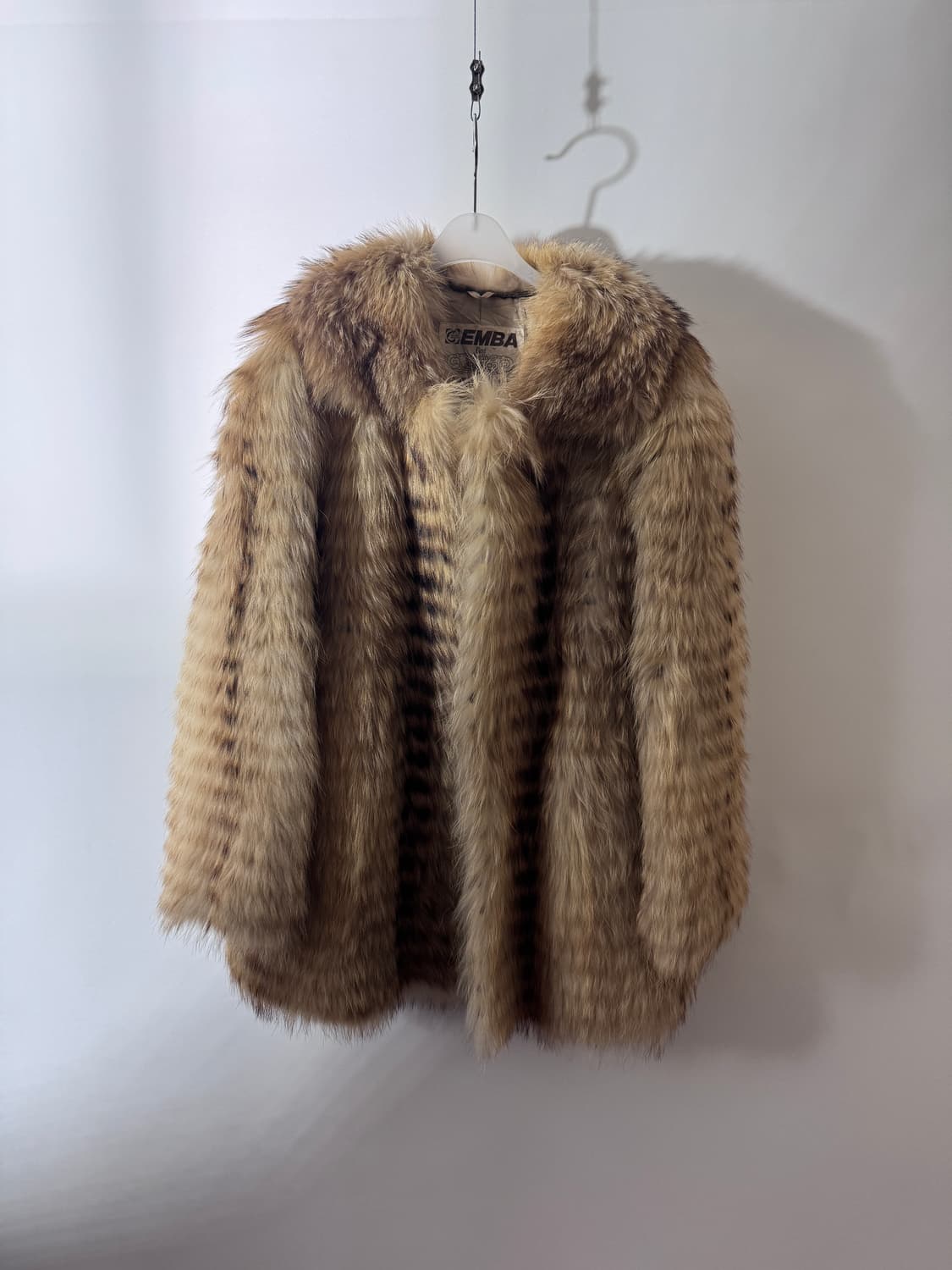 Vintage Racoon fur jacket 상품이미지1