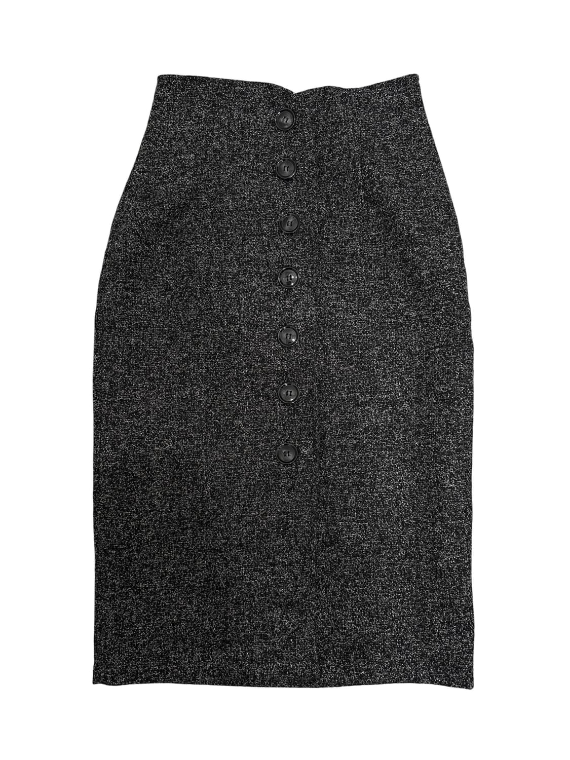 보카시 버튼 미디스커트 상품이미지3