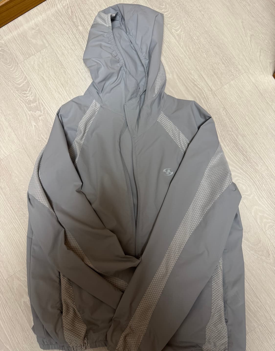 산산기어 메쉬자켓 바람막이 스카이블루 25SS 상품이미지2