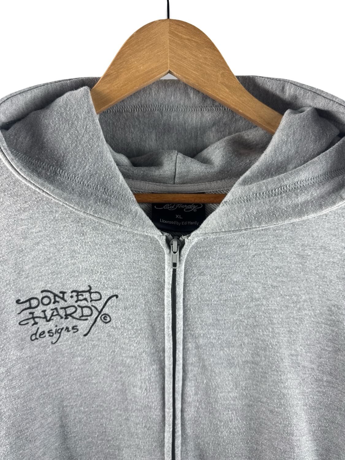 에드하디 베이직 스컬 후드집업2313 상품이미지4