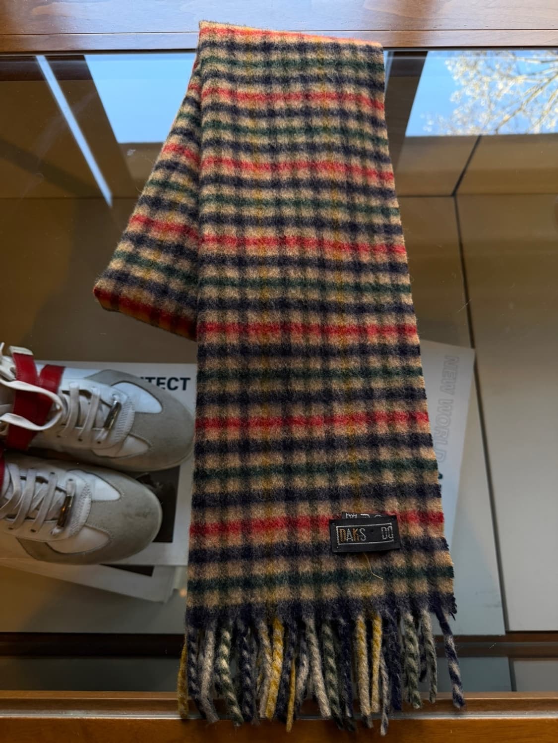 닥스 캐시미어 건클럽 머플러 상품이미지1