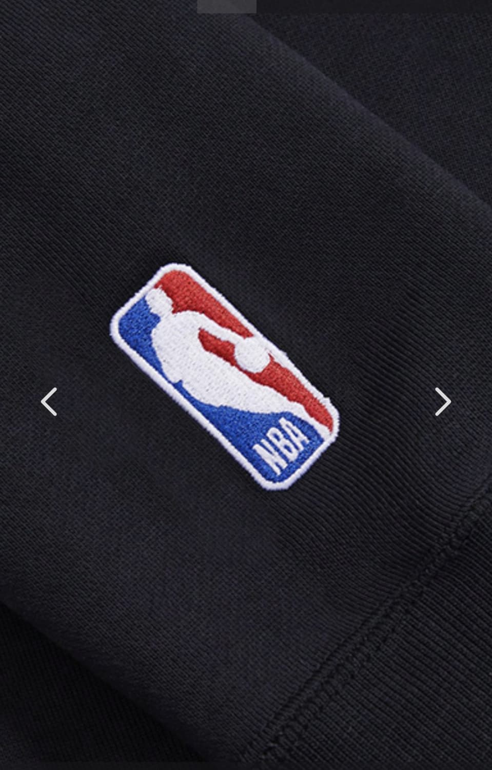 나이키x키스 KITH  뉴욕 닉스 플리스 크루넥 블랙 3XL사이즈 상품이미지8