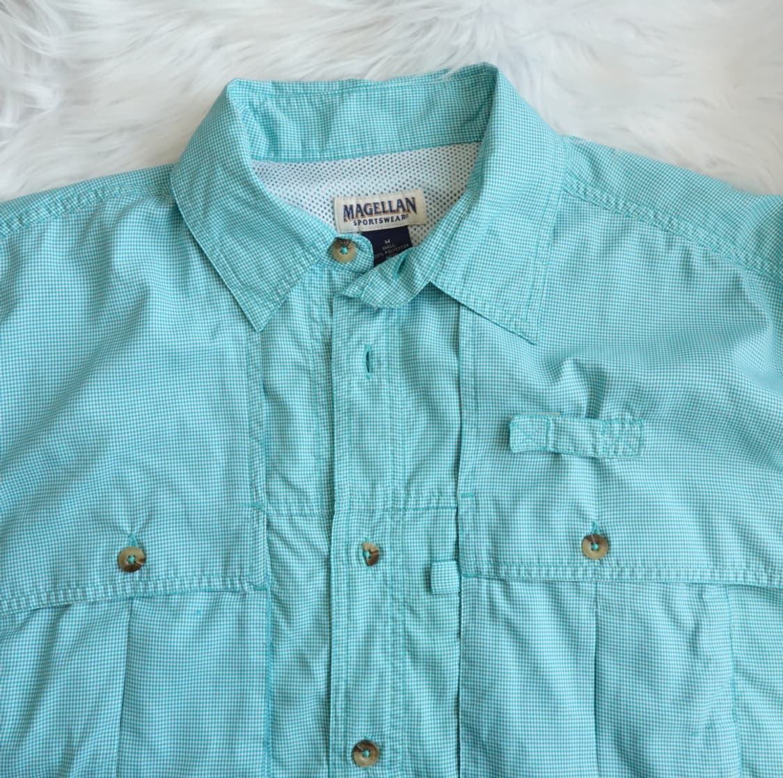 MAGELLAN 체크 셔츠 1983 상품이미지3