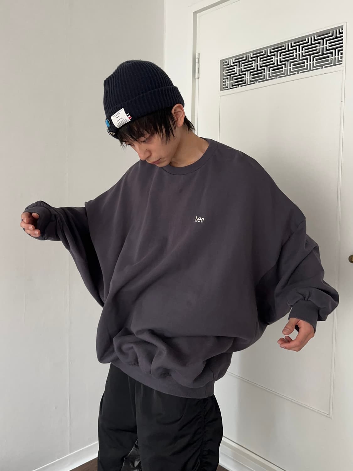 Lee 콜로서스 오버 스웻 셔츠 상품이미지1