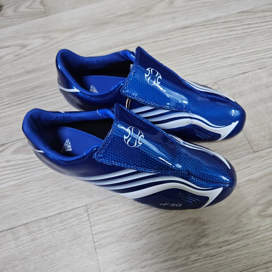 (새상품)아디다스 태권도 f50 w 로얄블루 230 uk4.5 상품이미지1