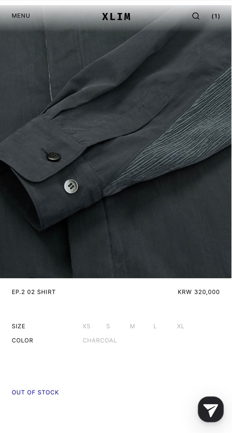 xlim ep.2 02 shirts 판매합니다. 상품이미지4