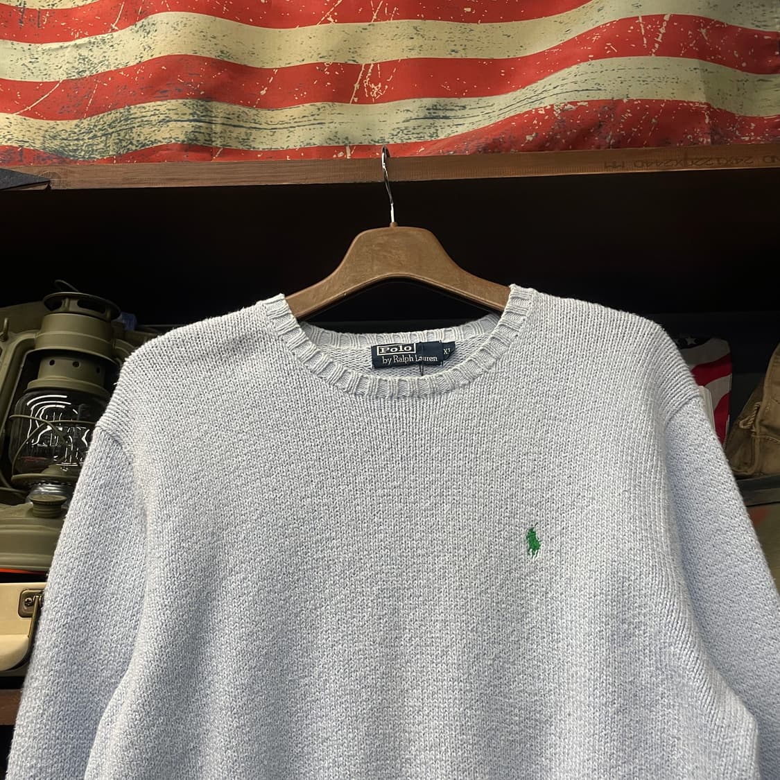 00s 폴로 랄프로렌 헤비 울 레트로 라운드 넥 니트 스웨터 N347 상품이미지3