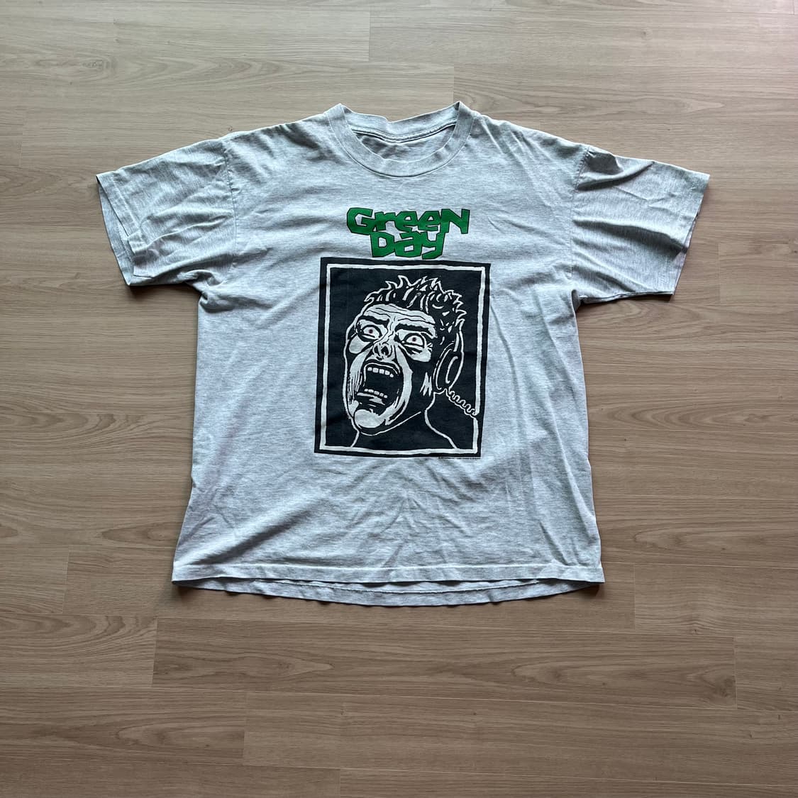 90s 빈티지 그린데이 바스켓 케이스 티셔츠 상품이미지1