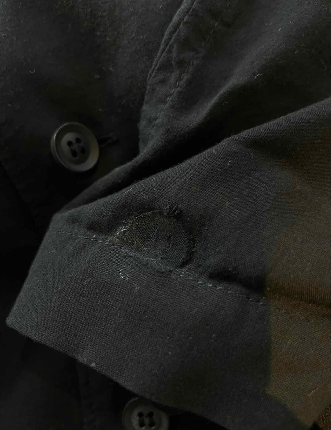 요지야마모토 뿌르옴므 ss21 프릴 블라우스 상품이미지7