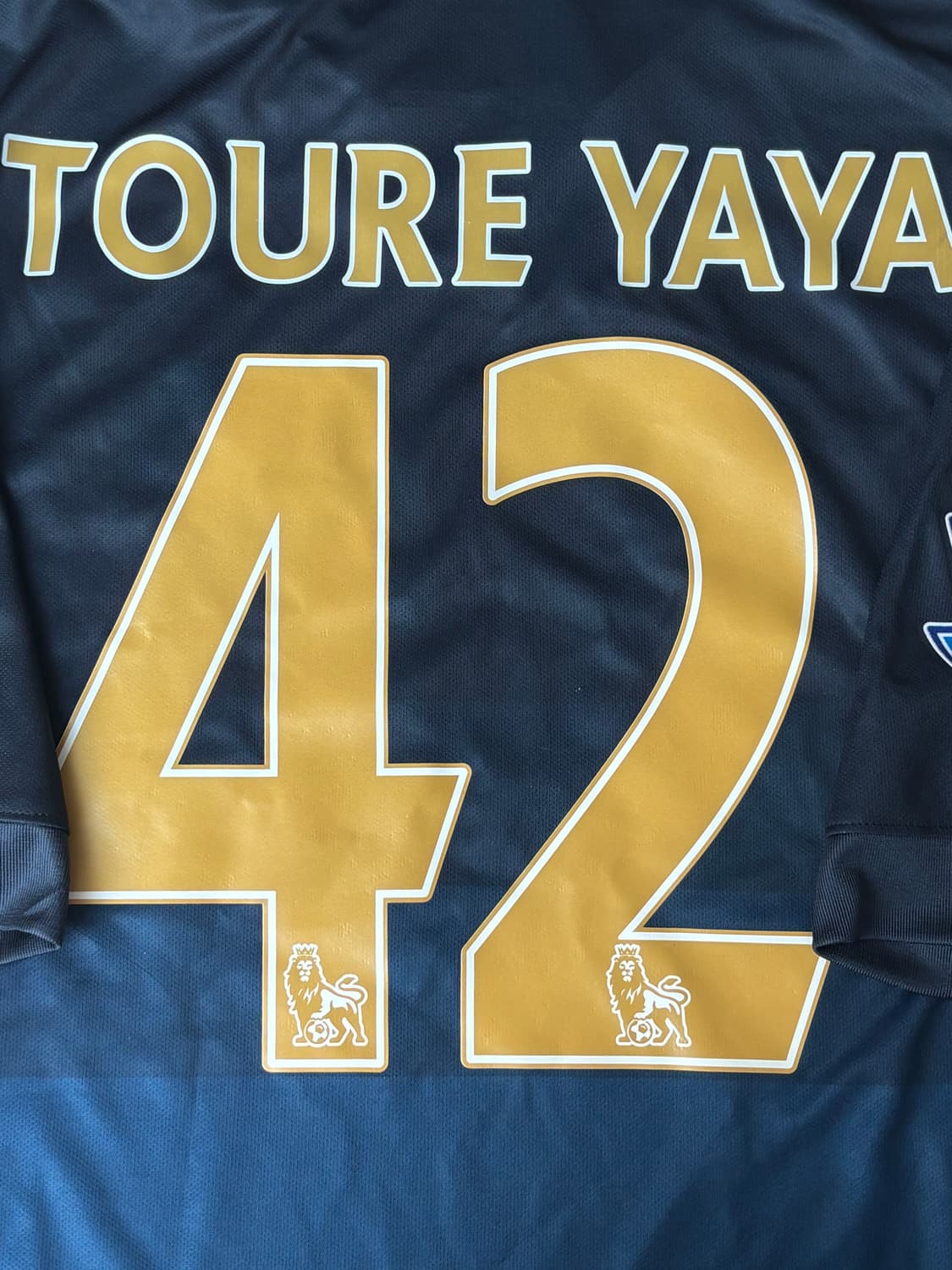 나이키 14 15 맨시티 맨체스터 시티 어웨이 야야 투레 유니폼  상품이미지5