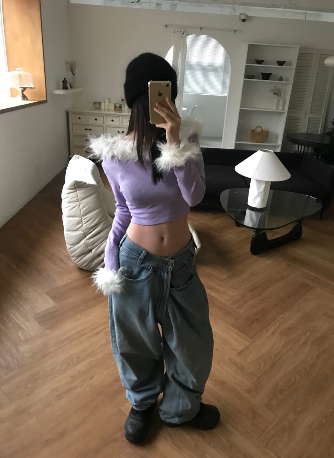 vintage fur corp knit 상품이미지7