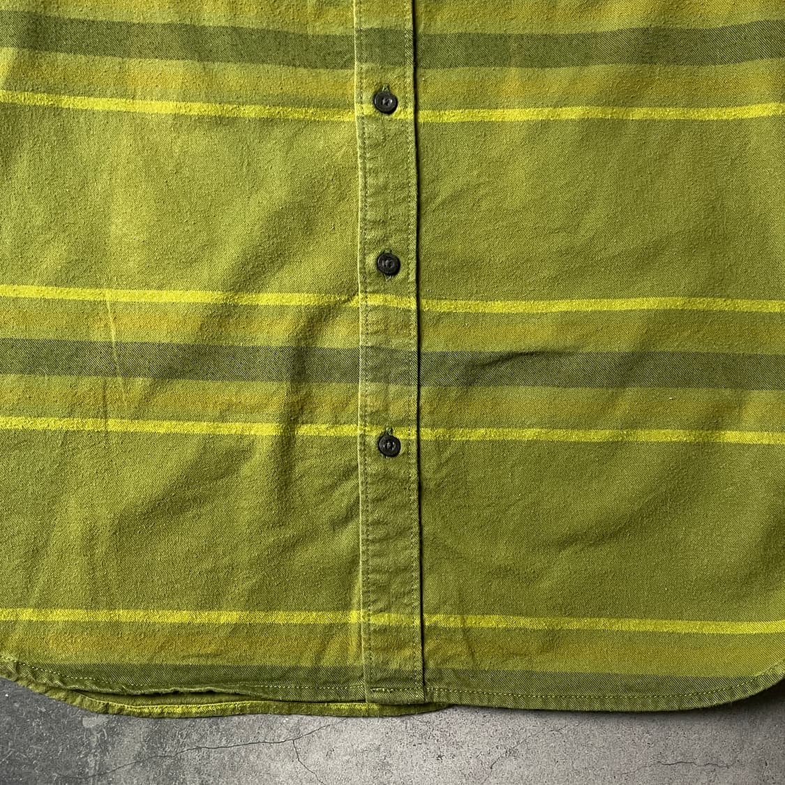 THE NORTH FACE 노스페이스 빈티지 그린 코튼셔츠 A00511 상품이미지3