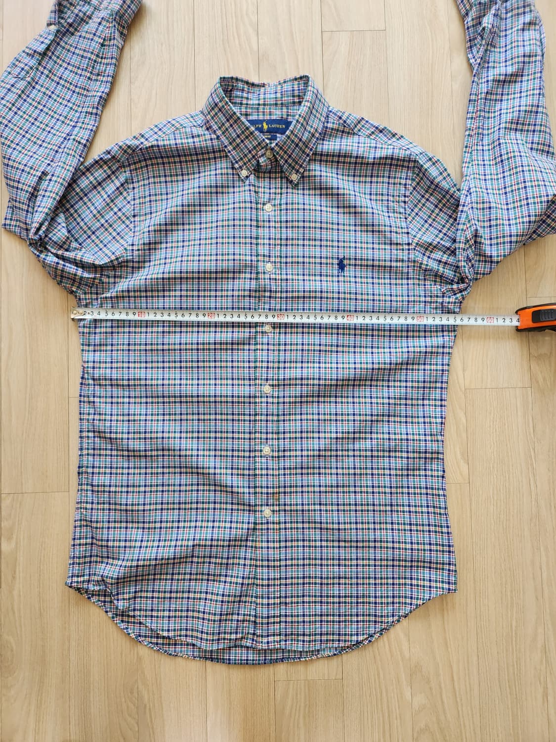 폴로랄프로렌 체크셔츠 (L 상품이미지5