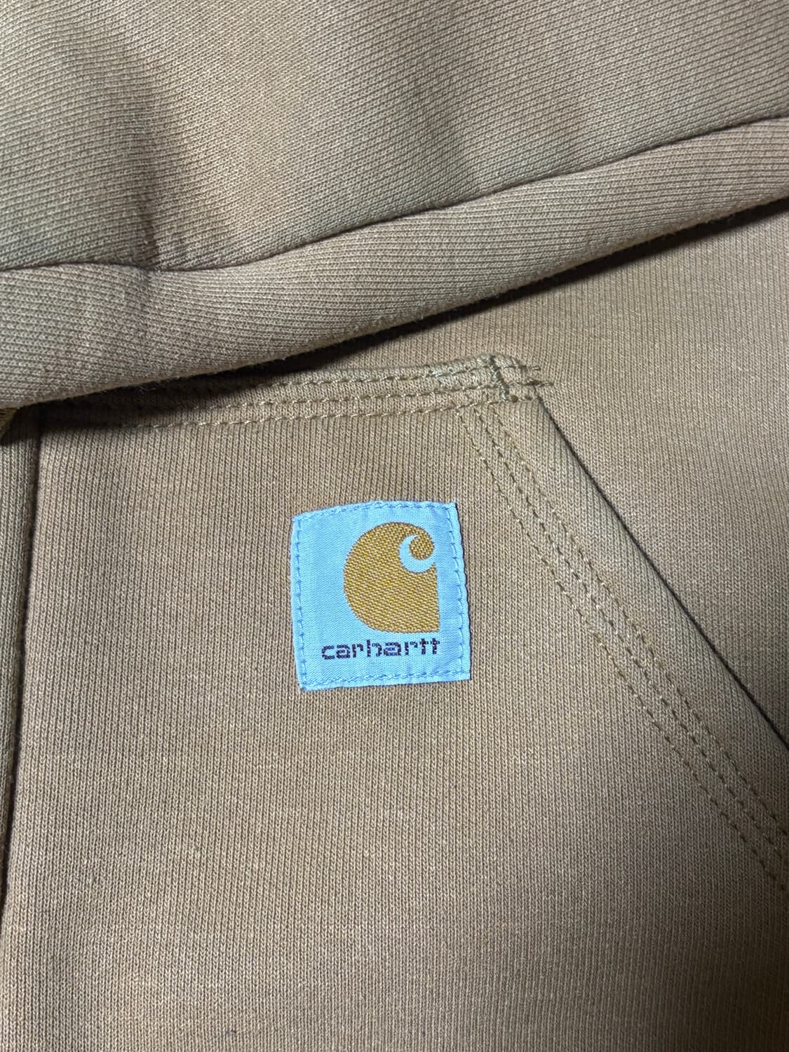 칼하트 카라멜 후드집업 상품이미지4