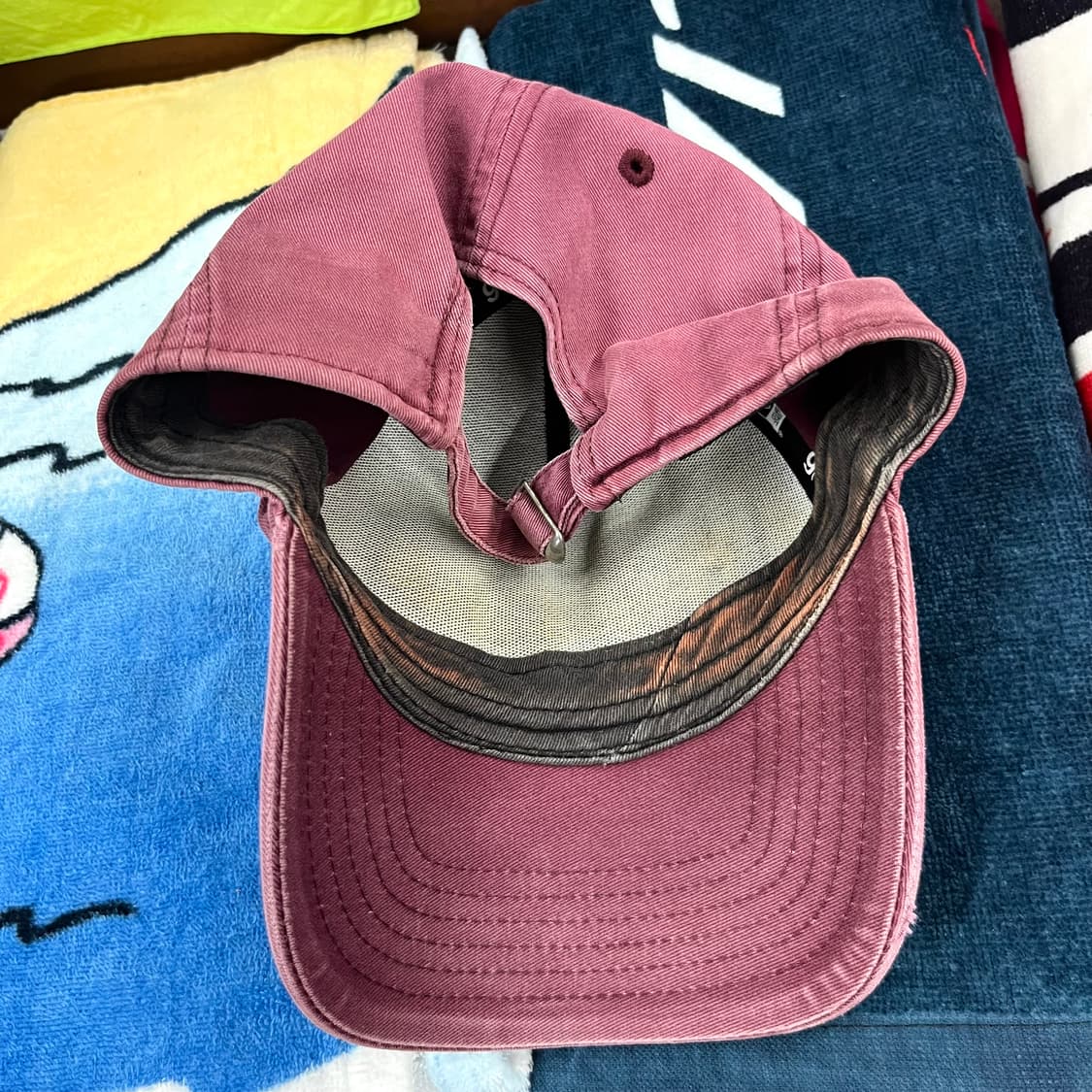 뉴욕 양키스 로고 워싱 볼캡 상품이미지5