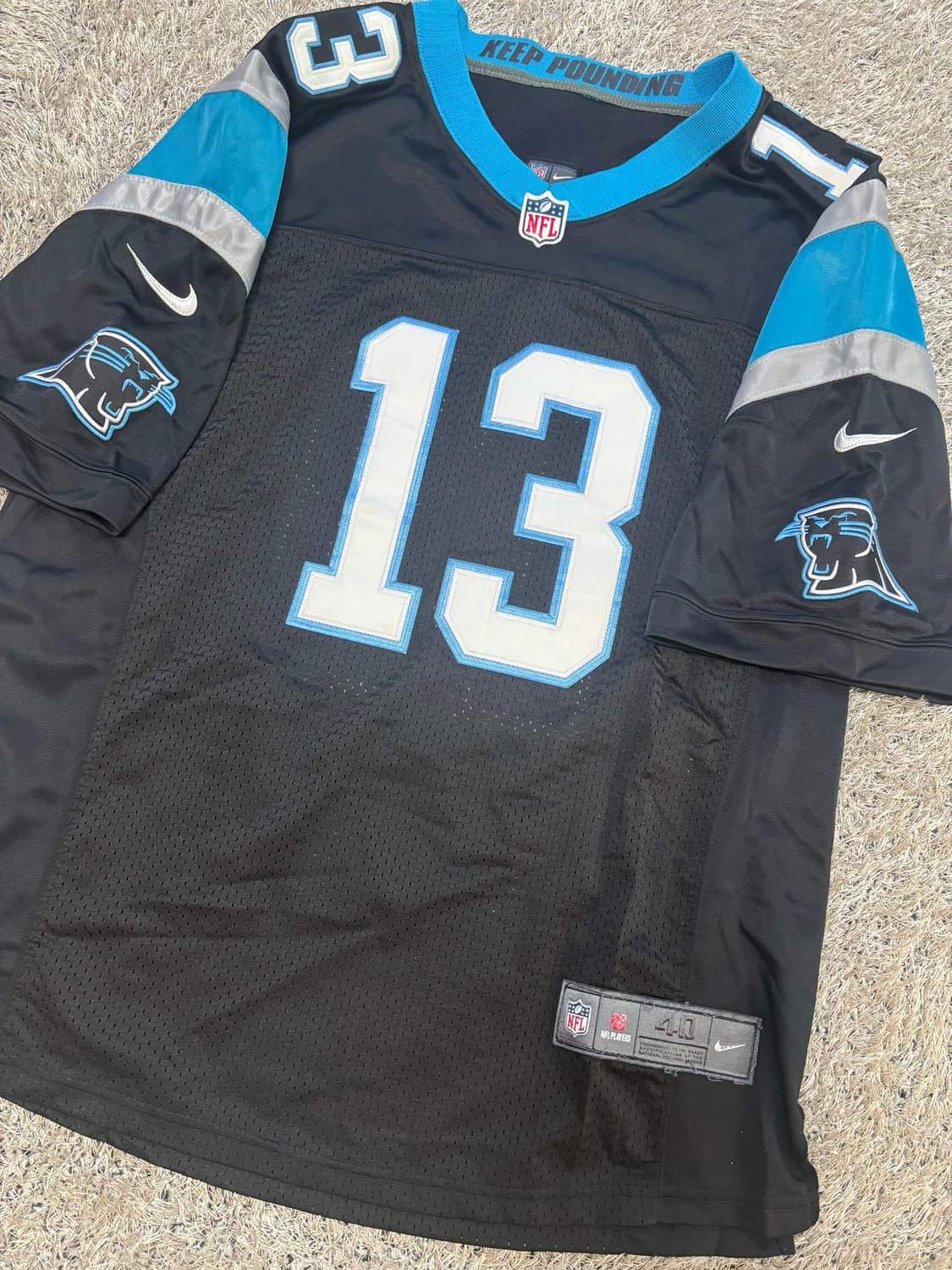 나이키 NFL 캐롤라이나 팬더스 13번 레플리카 사이즈 105 상품이미지2