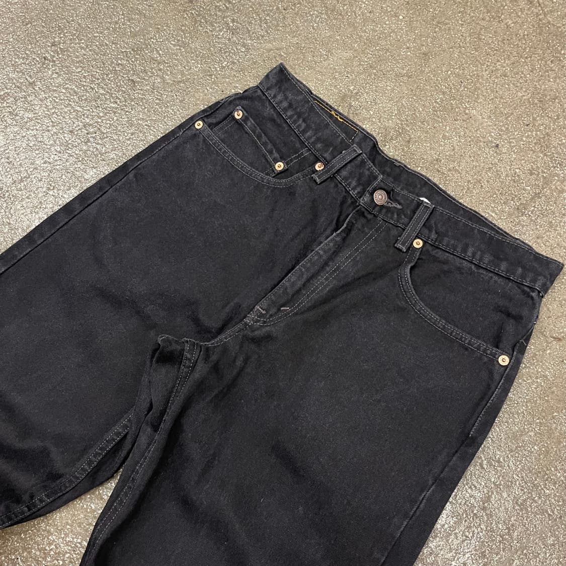 90s 리바이스550 블랙진 (31“) 상품이미지5