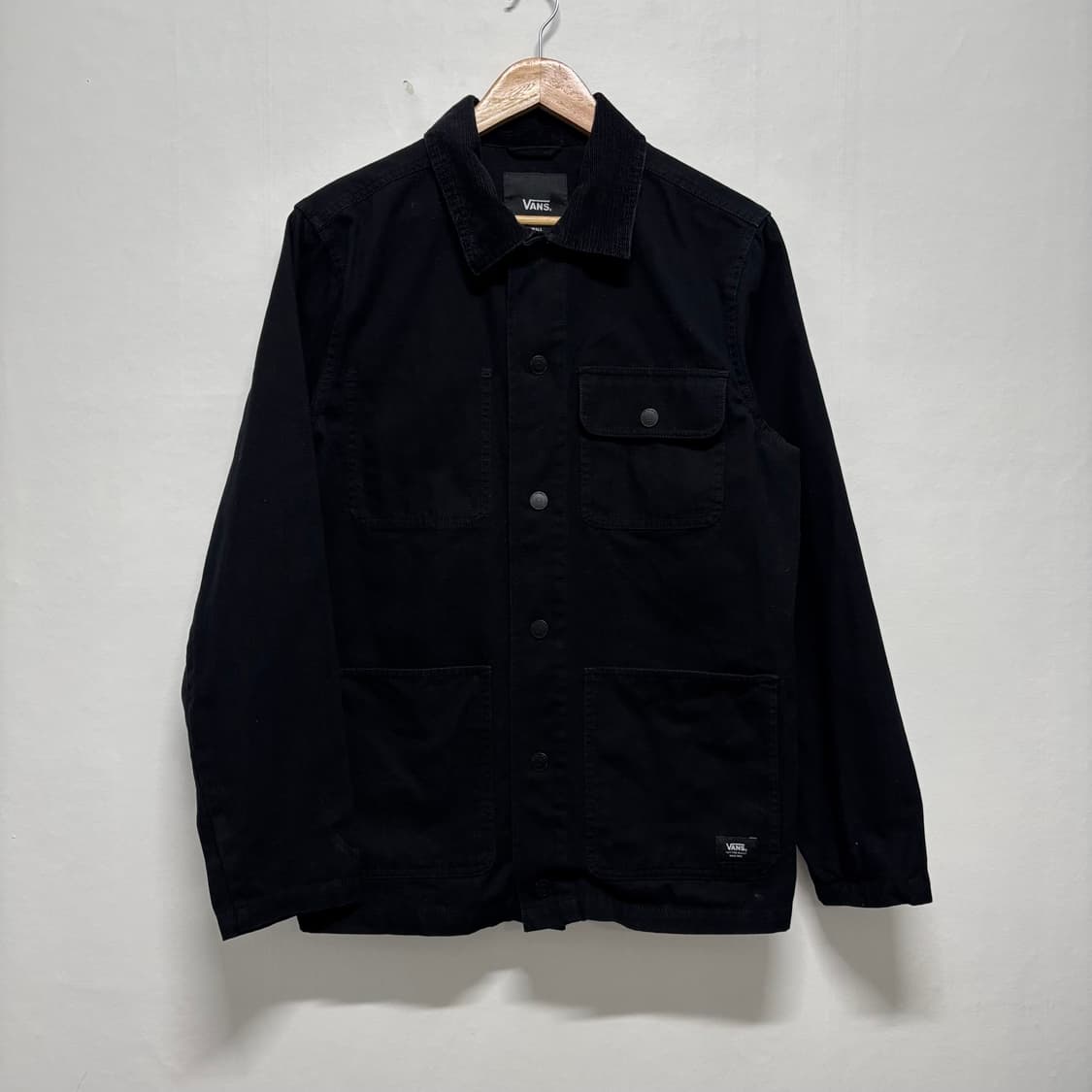 반스 블랙 코듀로이카라 초어자켓 상품이미지1
